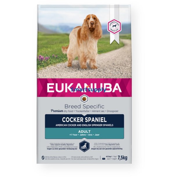 Eukanuba Breed Specific Cocker Spaniel 7,5 kg Voksen Kylling