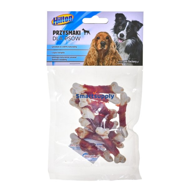 Hilton Knogler Med Calcium Og Andekd - Hundegodbid - 10