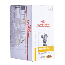 Royal Canin Urin S/O Moderat Kalorieindhold - Vdfoder Til Katte - 12 X 85G
