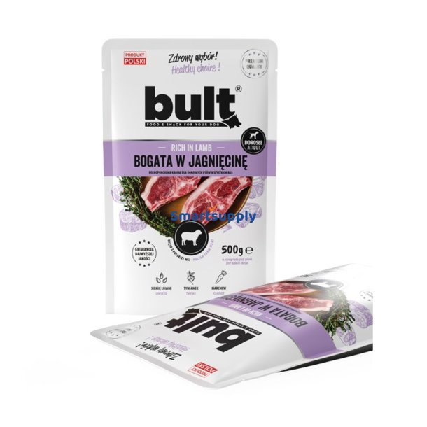 Bult Rig P Lam - Vdfoder Til Hunde - 100G