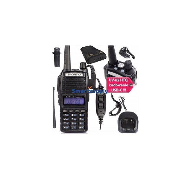 Uv-82 Htq Usb-C Walkie-Talkie