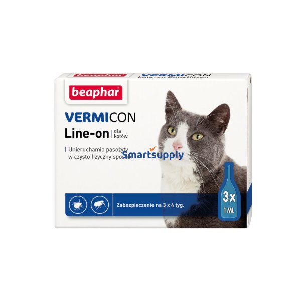 Beaphar Parasit Drber Til Katte - 3X 1Ml