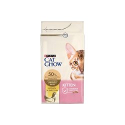 Purina Cat Chow Kitten trfoder til kat Killing Kylling 1,5 kg