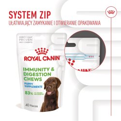 Royal Canin Kosttilskud Hundeimmunitet Og Fordjelseshvalp - Hundevitaminer - 100G