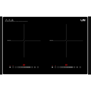Induktionskogeplade LIN LI2H-180 kabel med stik 1.2m 3200 W