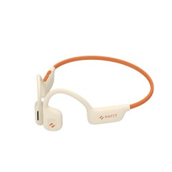 Havit E510BT Freego1 Air  Luftledningshovedtelefoner med bent re, beige