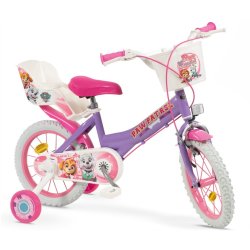 Brnecykel 14" Paw Patrol Lilla 1480 Pige TOIMSA