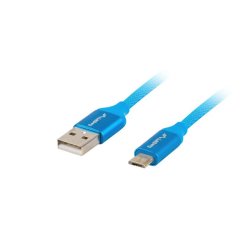 Lanberg Kabel USB 2.0 Micro-B (M) - A (M) 1M Qc