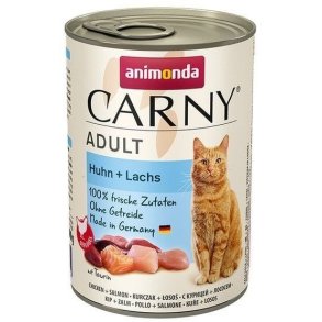 ANIMONDA Carny Adult Chicken with salmon - vd kattefoder - 400g