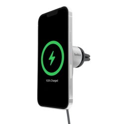 Belkin BoostCharge Pro Smartphone Slv, Hvid USB Trdls opladning Hurtig opladning Automatisk