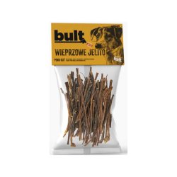 BULT Dried pork intestine - godbid til hund - 100g