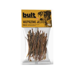 BULT Dried pork intestine - godbid til hund - 100g