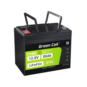 Green Cell LFPGC12V80AH UPS batteri Lithium jern fosfat (LiFePO4) 12,8 V