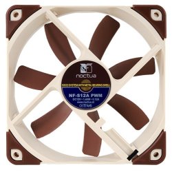 Noctua NF-S12A PWM PC-klerkomponent Computerkabinet Ventilator 12 cm Brun