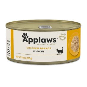 APPLAWS Chicken breast in broth - vd kattefoder - 156g