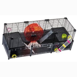 FERPLAST Multipla hamster large - bur til gnavere - 107,5 x 37,5 x 42 cm