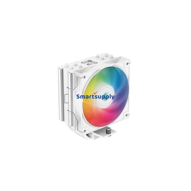 Deepcool Ag400 Wh Argb Processor 12 cm Hvid