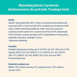 PURINA Cat Chow Hairball Control Chicken - trfoder til kattekillinger - 15kg