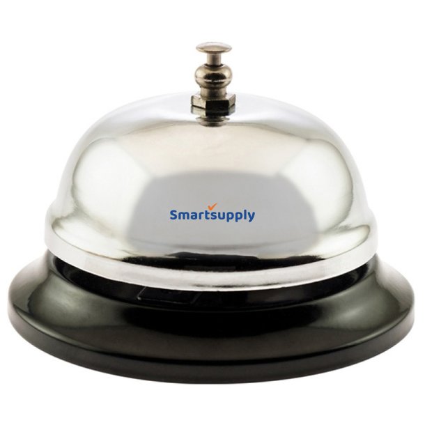 Receptionsklokke slv 85mm