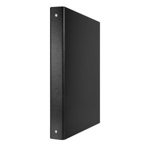 Ringbind A4 sort 4 ringe - 45 mm ryg - 10 stk