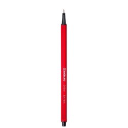 Rd fineliner tuscher 0,4 mm - 10 stk