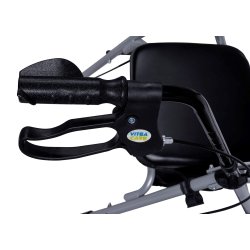 Aluminiumsstativ med fire hjul