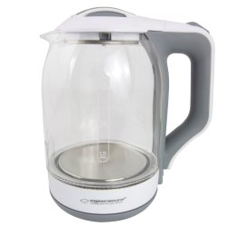 Esperanza EKK025W elkedel 1,7 L glas/hvid 1500 W