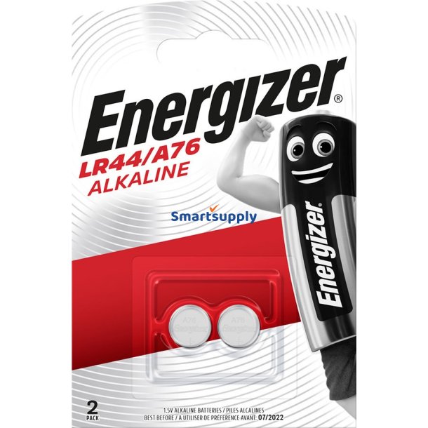 Energizer Batterier Alkaline Specialitet Lr44/ A76 2 Stk 1,5V