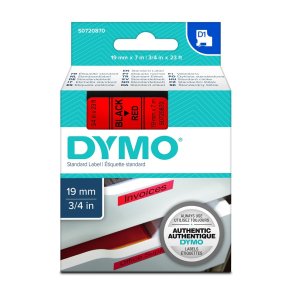 Dymo 45807 tape D1 sort p rd 19mm x 7m original
