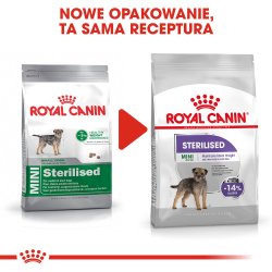 Royal Canin Ccn Mini Sterilized - Trfoder Til Voksne Hunde - 8 Kg