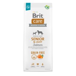 BRIT Care Senior&Light Salmon - trfoder til hunde - 12 kg