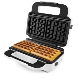 Tefal Snack Xl Sw7011 Sandwichmaskine 850 W Hvid, Rustfrit Stl