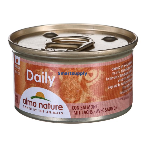 Almo Nature Dagsmenu Mousse Med Laks 85 G