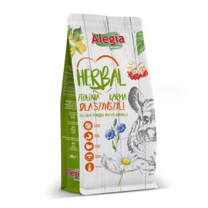 ALEGIA Herbal - trfoder til chinchillaer - 600 g