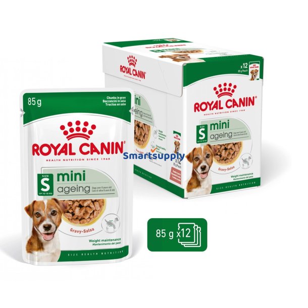 Royal Canin Mini Aging - Vdfoder Til Hunde - 12 X 85G