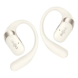 Shokz Openfit 2-Hovedtelefoner Trdlse Opkald Med rekrog/Musik/Sport/Hverdagsbeige