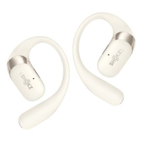 SHOKZ OpenFit 2 Hovedtelefoner Trdls rekrog Opkald/Musik/Sport/Hverdag Beige