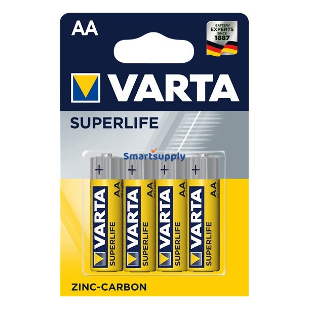 Varta SUPERLIFE Engangsbatteri AA Zink-carbon