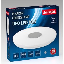 Activejet AJE-UFO 18W loftbelysning Ikke-udskiftelig pre(r) LED G