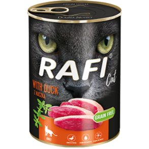 Dolina Noteci Rafi med and - vdt kattefoder - 400g