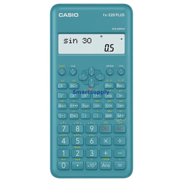 Casio Regnere Scientific Fx-220Plus-2 Bl, 12 Ciffer Display