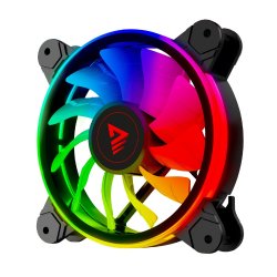 Savio Fan-01 4-Pack 120Mm Argb Blser Inklusive Controller Og Fjernbetjening