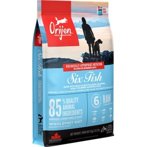 ORIJEN Six Fish - trfoder til hunde - 6 kg
