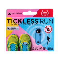 Tickless Run Blue Fltbeskyttelse