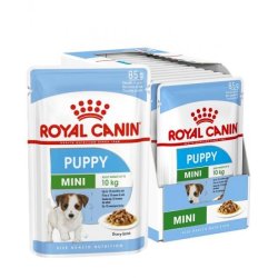 Royal Canin Shn Mini Puppy I Sauce - Vd Hvalpefoder - 12X85g