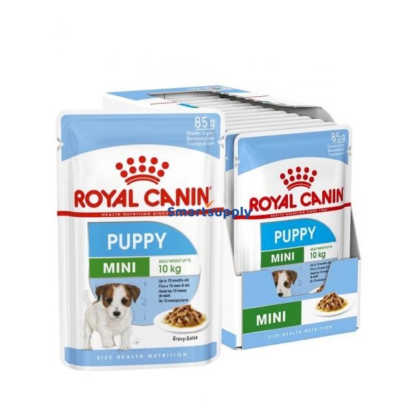 Royal Canin Shn Mini Puppy I Sauce - Vd Hvalpefoder - 12X85g