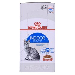 Royal Canin Fhn Indendrs Gel&eacute; - Vdfoder Til Voksne Katte - 12X85g