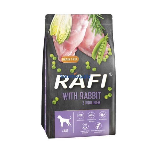 Dolina Noteci Rafi Med Kanin - Trfoder Til Hunde - 10 Kg