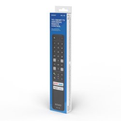 Savio Rc-15 Universal/Erstatning For Tcl Smart Tv Fjernbetjening Ir Trdls Tryk P Knapper