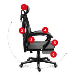 Huzaro Combat 5.0 Gr Gaming Stol